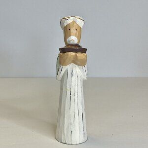 Albizia Wood Nativity Handcrafted Wiseman Figure Replacement Seerv International